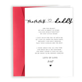 Londue Mom and Dad to be Gifts, First Pregnant Gift Card for New Mom New Dad, Pregnancy Announcement Gifts for Parents, Gifts for Pregnant Mom, New Child on the Way